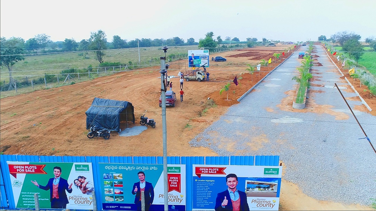 Arcadika HMDA approved open plots for sale in maheshwaram