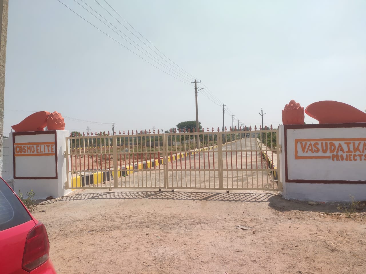 100FEET ROAD facing venture CBC COSMOPOLIS open plots for sale in Meerkhanpet srisailam highway