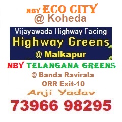 HMDA APPROVED OPEN PLOTS IN EXIT 13 KONGARALAN INSIDE ORR BEHIND WONDERLA